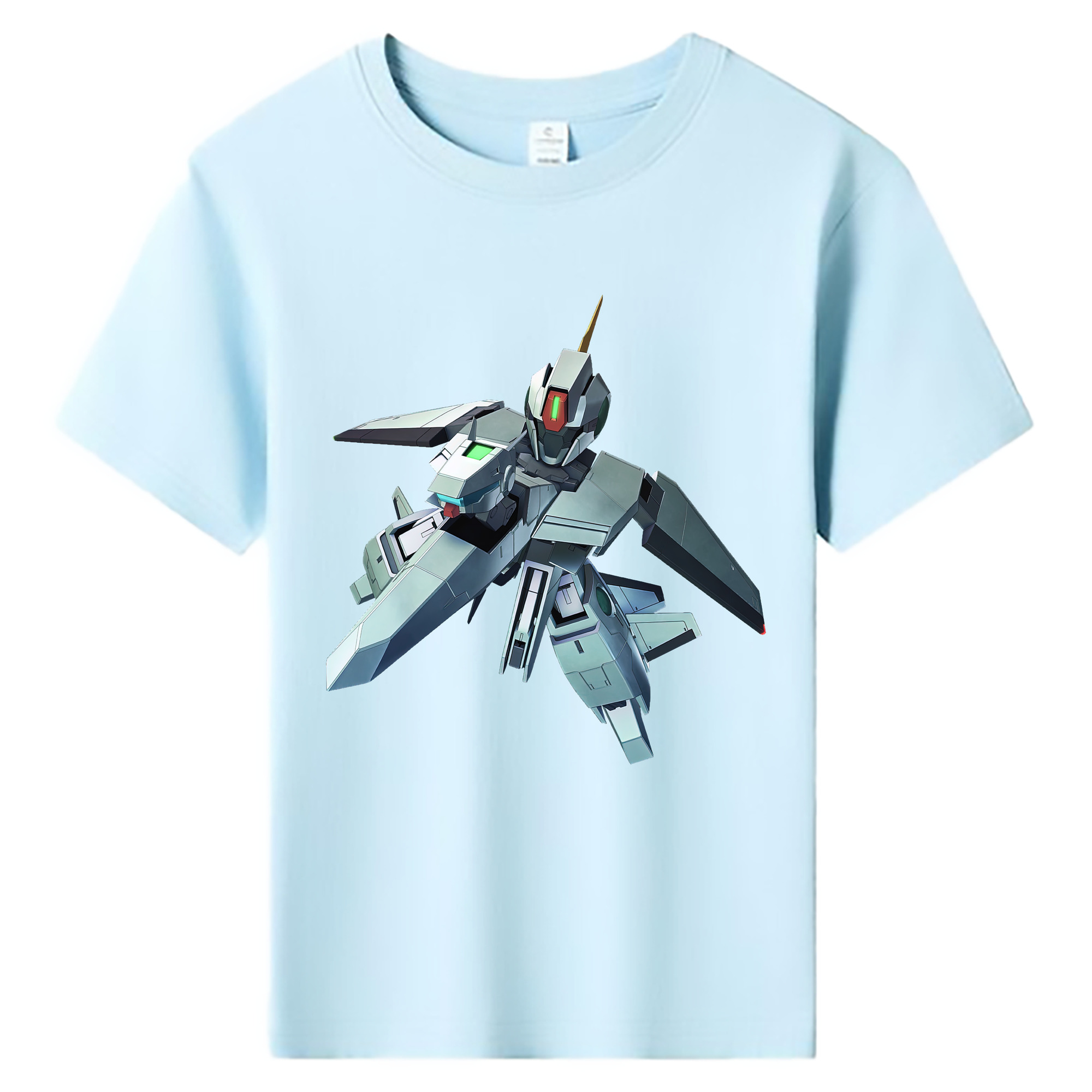 （画像用） 機動戦士ガンダム Mobile Suit Gundam 綿100％キッズTシャツ（フロントプリント）